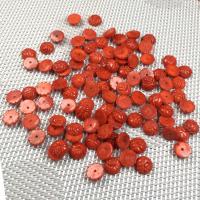Natürliche Korallen Perlen, Koralle, Blume, DIY & geschnitzed, rot, 9x9mm, verkauft von PC
