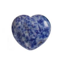Blue Speckle Stone Craft Decoration, Heart, durable & for woman 