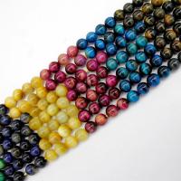 Tiger Eye Beads, polished, DIY, multi-colored 