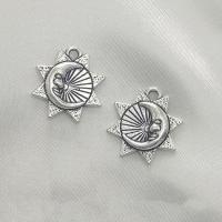 Zinc Alloy Jewelry Pendants, antique silver color plated, DIY 