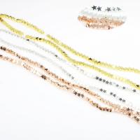 Perles hématite non-magnétique, étoile, poli, DIY & styles différents pour le choix, plus de couleurs à choisir, Vendu par brin