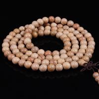 108 Perlen Mala, Holz, buddhistischer Schmuck & unisex & verschiedene Größen vorhanden, verkauft von Strang
