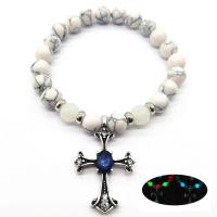 Turquoise Bracelets, lightening & fashion jewelry & Unisex 8MM, Inner Approx 55mm 