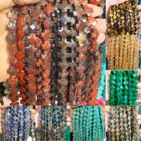 Mixed Gemstone Beads, Cross, polished, DIY 12*12*6mm 