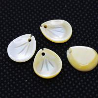 Shell Beads, petals, plated, DIY 10*12mm 
