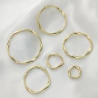 Zinc Alloy Linking Ring, gold color plated, DIY 