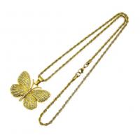 Zinc Alloy Necklace, Stainless Steel, with Zinc Alloy, fashion jewelry 