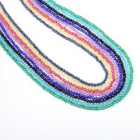 Perles de pierre gemme mixte, Rond, poli, DIY & styles différents pour le choix & facettes, plus de couleurs à choisir, Vendu par brin