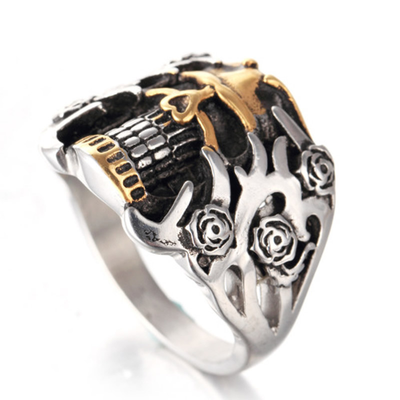 Anillos de Acero Inoxidable, chapado, diverso tamaño para la opción & para hombre, Vendido por UD