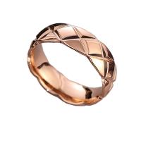 Titanium Steel Finger Ring, with Stainless Steel, plated, fashion jewelry & for woman 1.8MMX6MM 