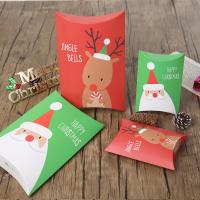 caja de papel Cesta de azúcar de Navidad, Sostenible, más colores para la opción, 15.2X12.5X3CM, Vendido por Caja