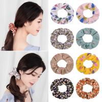 Hair Scrunchies, Cloth, Butterfly, printing & for woman 109mm 