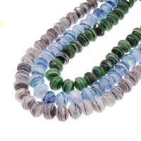 Perles de Murano à torsion intérieure, chalumeau, Rond, DIY & styles différents pour le choix, plus de couleurs à choisir Environ 1mm Vendu par sac