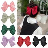 Hair Snap Clips, Cloth, Bowknot & for woman 