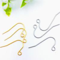 Stainless Steel Hook Earwire, fashion jewelry & for woman, gold 