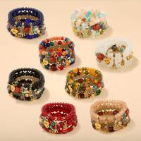 Zinc Alloy Resin Bracelets, with Resin, for woman 13mm, Inner Approx 170mm 