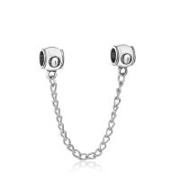 Zinc Alloy European Safety Chain, plated 