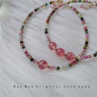 Quartz Bracelets, Donut, polished, fashion jewelry & for woman, multi-colored, 5.5*2mm 