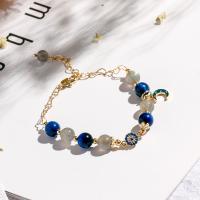 Quartz Bracelet, with Brass, Round, plated, fashion jewelry & for woman, multi-colored, 200mm 