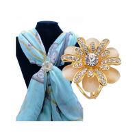 Scarf Buckle, Zinc Alloy, plated & for woman, 35mm 