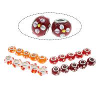 Refined Lampwork Beads, Round & DIY 11*8*8mm Approx 2mm 