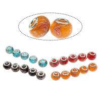 Refined Lampwork Beads, Round & DIY 12*8*8mm Approx 2mm 