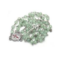 Rosary Necklace, Plastic, fashion jewelry & Unisex, 1.6*3CM,1.6*1.6cm,14.5cm,72cm,50cm 6cm 