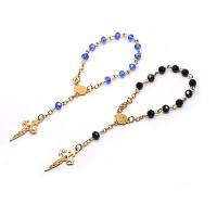 Glass Pray Beads Bracelet, fashion jewelry & Unisex 6cm,8.8cm,16cm,1.5*3cm,4*6MM 