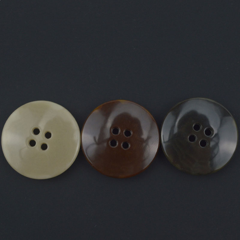 Urea 4-Hole Button, Round, plated, different size for choice, more colors for choice, Sold By PC