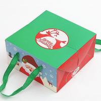 Weihnachtsgeschenkbeutel, Papier, nachhaltiges, keine, 215x215x107mm, verkauft von PC