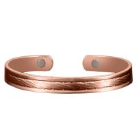 Латунь браслет-манжеты, ювелирные изделия моды, под розовое золото продается Strand