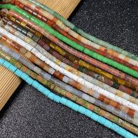 Mixed Gemstone Beads, Column, polished, DIY cm 
