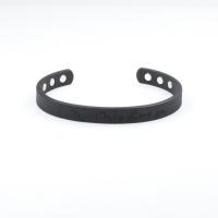 laiton bracelet manchette, bijoux de mode, noire Vendu par PC