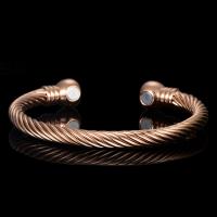 laiton bracelet manchette, bijoux de mode, couleur or rose Vendu par PC
