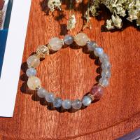Quartz Bracelets, Round, plated, fashion jewelry & for woman, grey, 150*6*8mm 