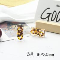collier en perle acrylique , durable & DIY & styles différents pour le choix, plus de couleurs à choisir, Vendu par PC