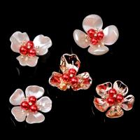 Zinc Alloy Hair Accessories DIY Findings, plated & for woman & with rhinestone 