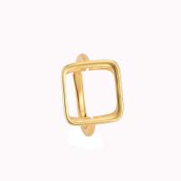 Латунная основа-гнездо для кольца, Латунь, плакирован золотом, Регулируемый & Женский продается PC