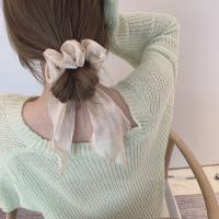 Bunny Ears Hair Scrunchies, Gauze, knit, for woman 