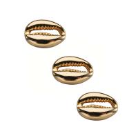 perla de cobre, metal, chapado en color dorado, Sostenible & Bricolaje & diverso tamaño para la opción, 10PCs/Bolsa, Vendido por Bolsa