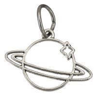 Bijoux pendentifs en Zinc alliage , alliage de zinc, Placage, creux Environ 7.5mm, Vendu par PC