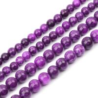 Sugilite Beads, Round, polished, DIY purple 
