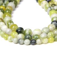 Perles de pierre gemme mixte, Rond, poli, naturel & DIY & normes différentes pour le choix, plus de couleurs à choisir, Vendu par brin