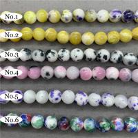 Dyed Jade Beads, Natural Stone, Round, polished & DIY 