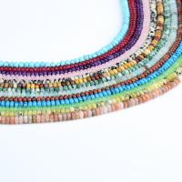 Mixed Gemstone Beads, Abacus, polished & DIY 3*5mm 