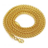 Eisen- Strickjacke-Kette Necklace, Eisen, plattiert, unisex, keine, 3mm, Länge:30 ZollInch, verkauft von Strang