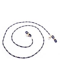 Seedbead Glasses Chain, anti-skidding, black, 700mm .55 Inch 