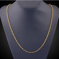 Brass Chain Necklace, fashion jewelry gold 