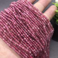 Rubellite Beads, Round, polished, DIY & faceted, red 