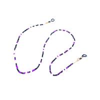 Seedbead Glasses Chain, with Crystal, durable & anti-skidding, 700mm .55 Inch 
